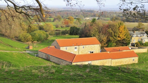 The exterior of How Hill Cottages, Ripon, Yorkshire